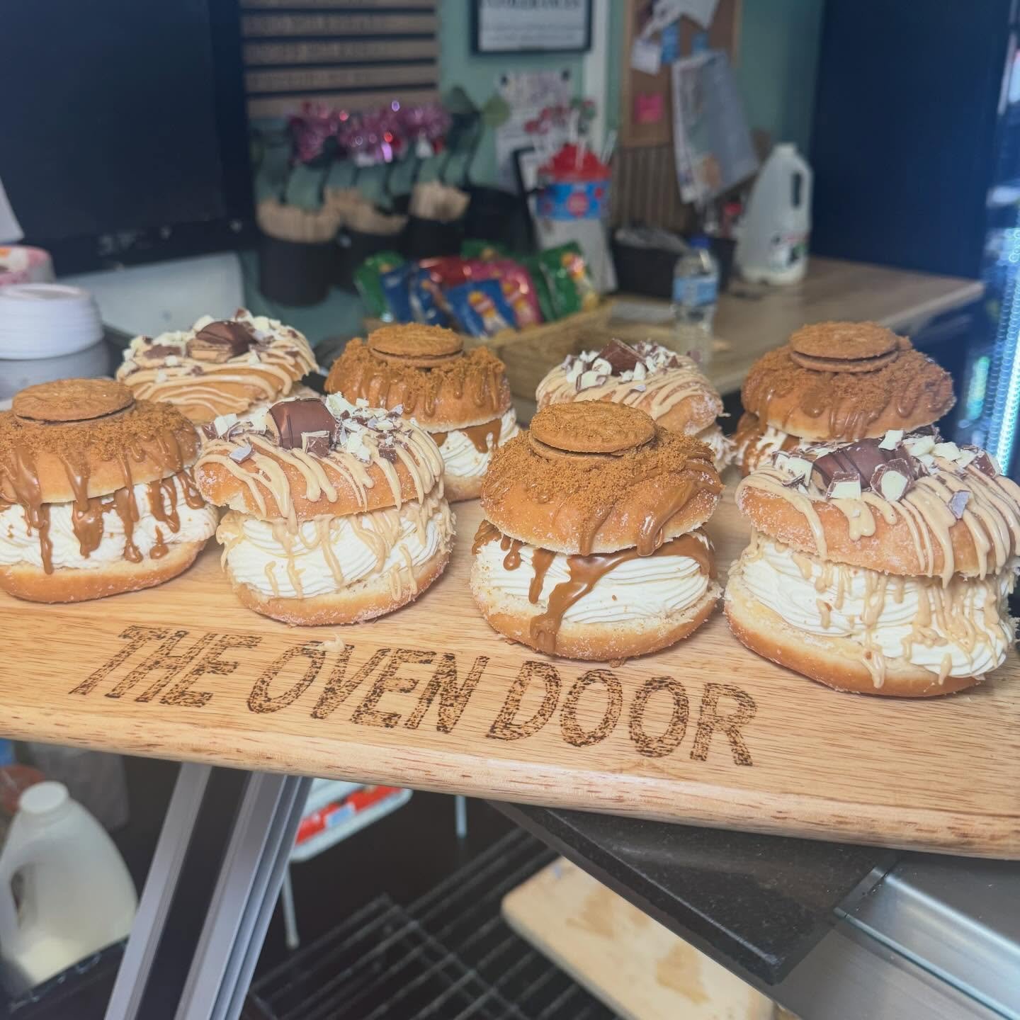 Homemade cake at The Oven Door Cafe, Haydock