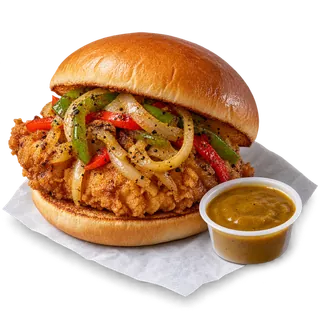 Salt & Pepper Chicken Burger