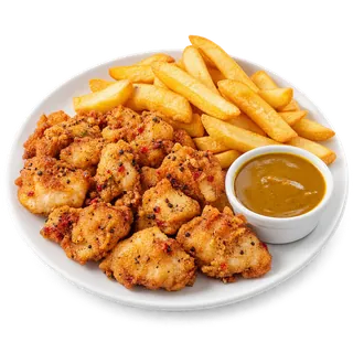 Salt & Pepper Chicken & Chips